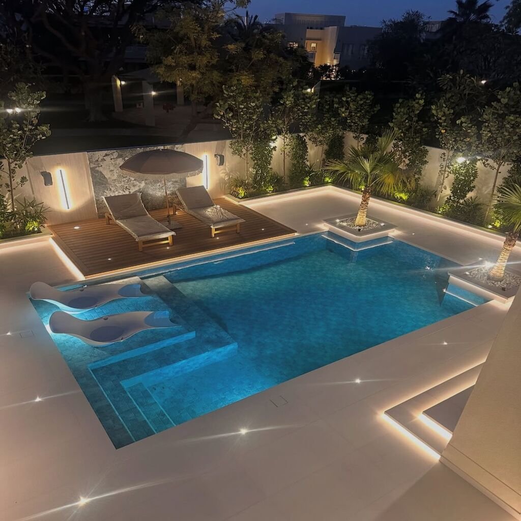 اعمال تجهيز وتنفيذ المساحات الخارجية